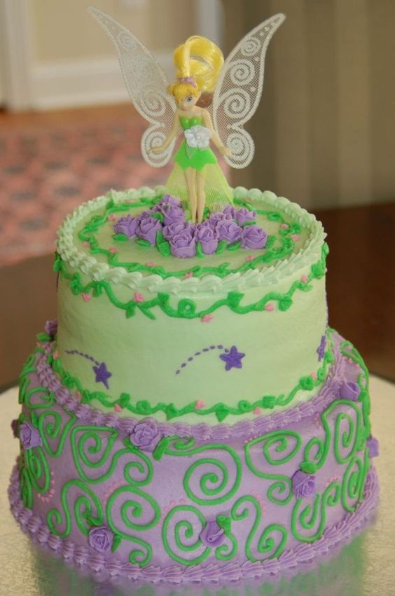 Tinkerbell Birthday Cake