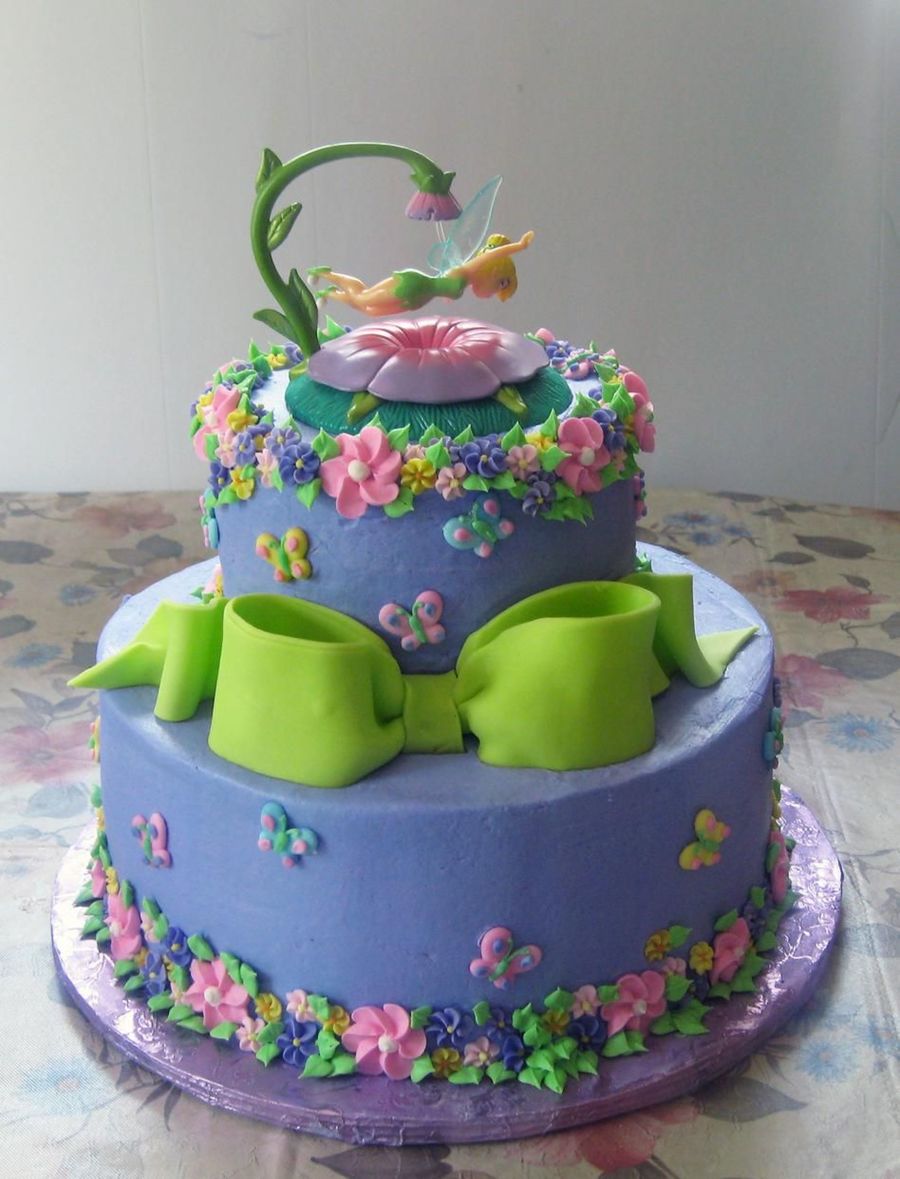 Tinkerbell Birthday Cake