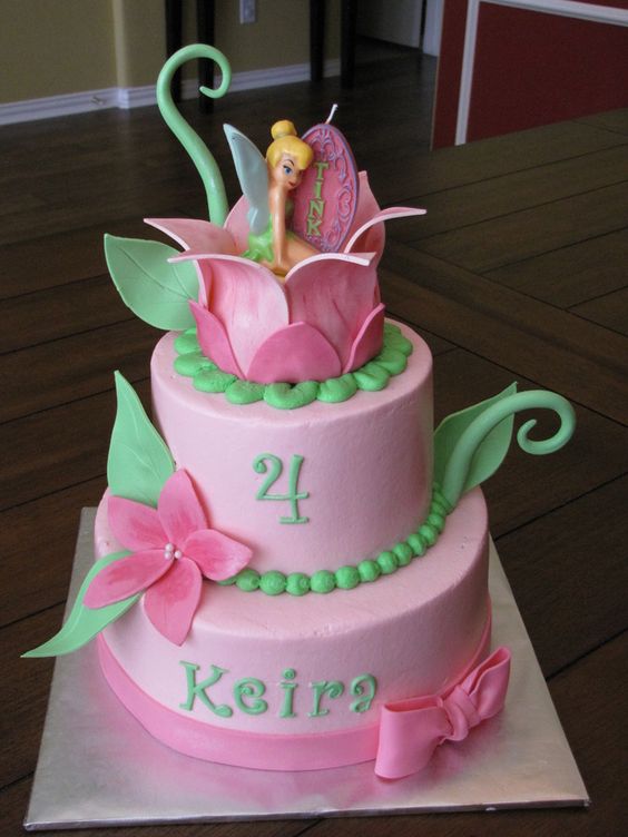 Tinkerbell Birthday Cake