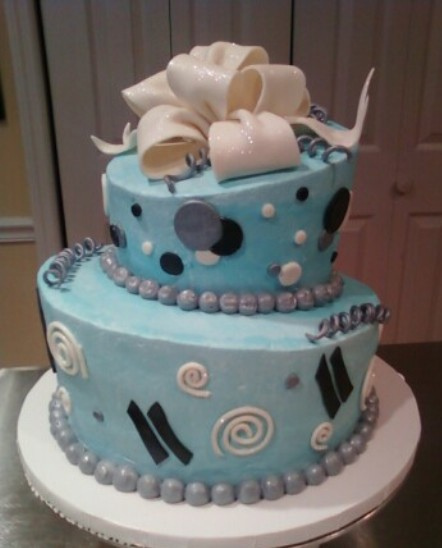 Topsy Turvy 13th Birthday Cake