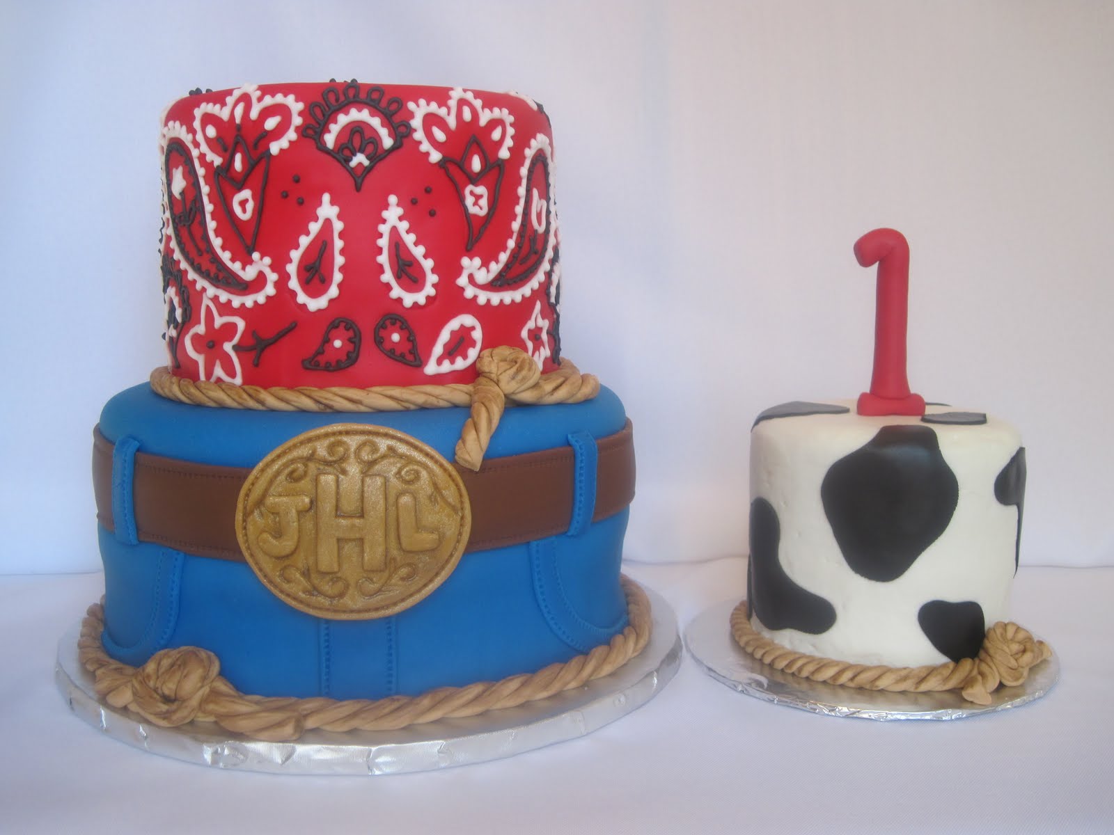 Western Birthday Cake