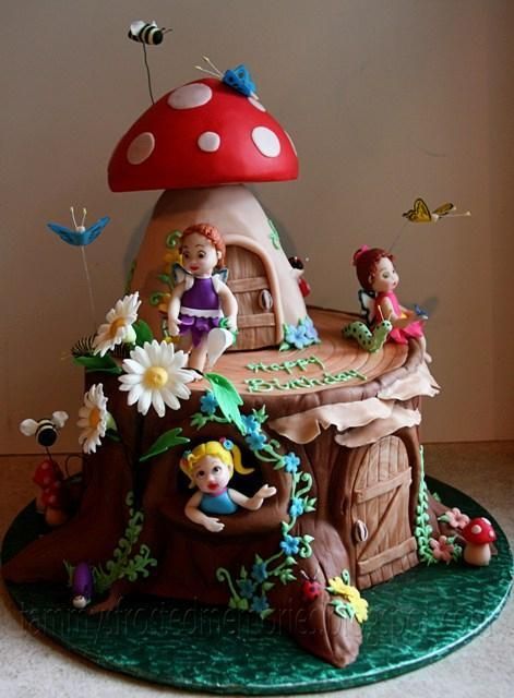 Woodland Fairies Cake