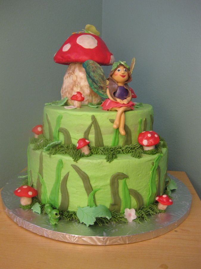 Woodland Fairy Birthday Cake