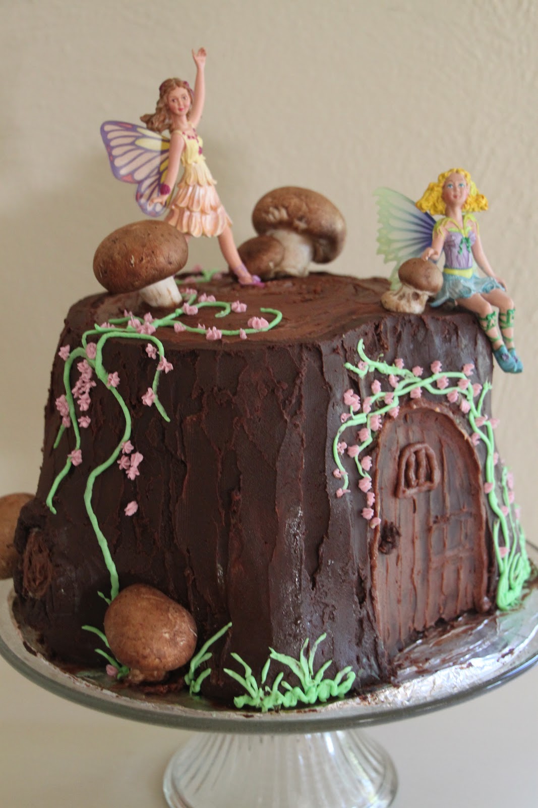 Woodland Fairy Birthday Party Cake