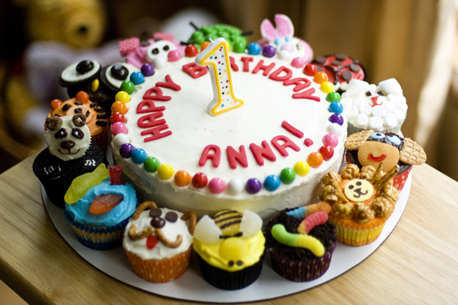 Zoo Animal Birthday Cake Idea