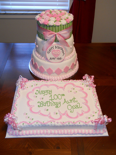 100th Birthday Cake