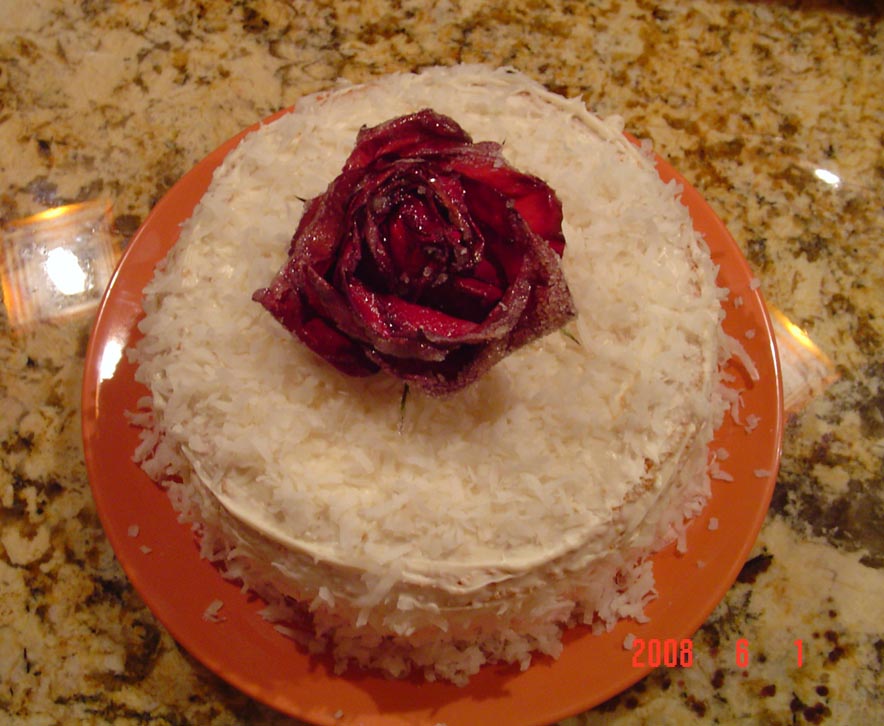 Angel Food Cake with Strawberries