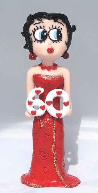 Betty Boop Birthday Cake Toppers