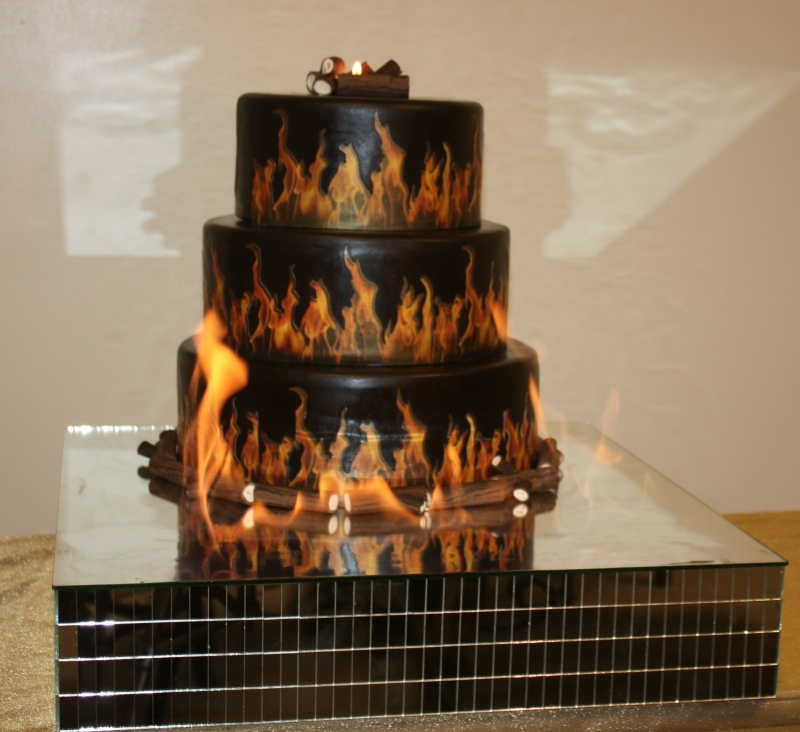 Birthday Cake Flames