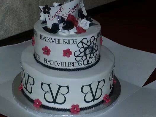 Black Veil Brides Birthday Cake