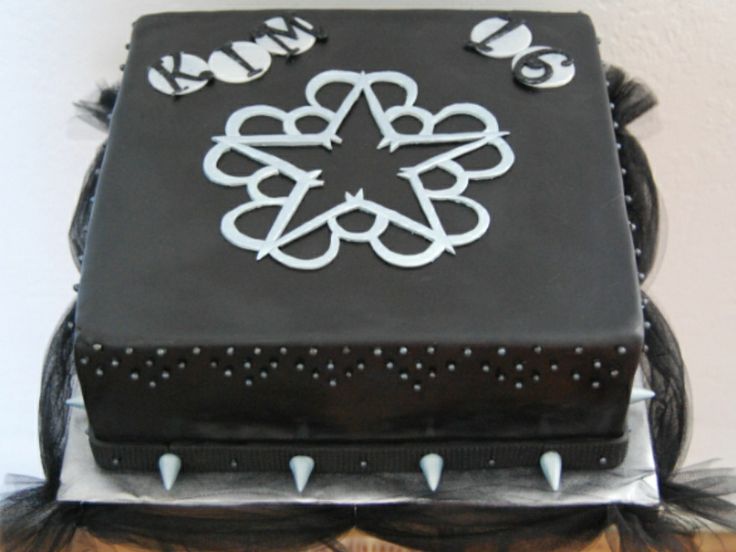 Black Veil Brides Birthday Cake