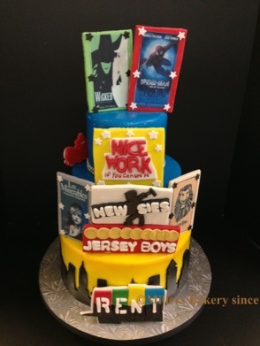 Broadway Sweet 16 Cake