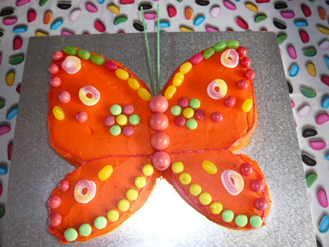 Butterfly Birthday Cake