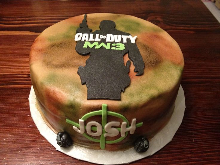 Call Duty Cakes