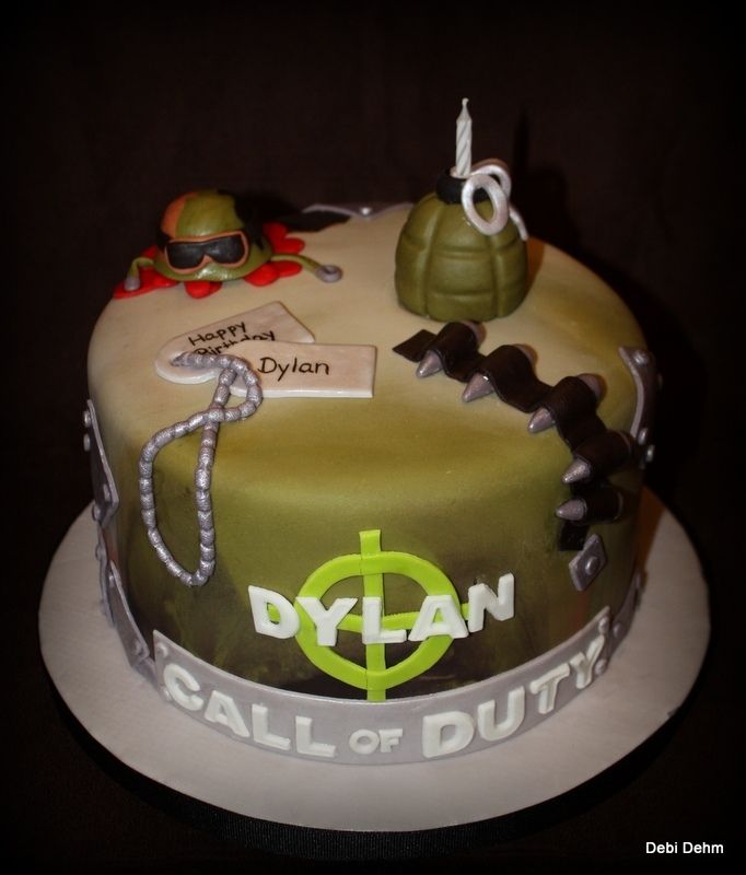 Call of Duty Birthday Cake Ideas