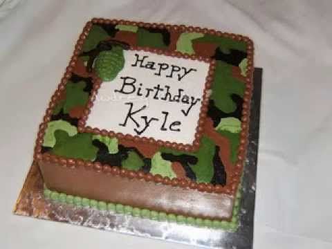 Camo Cake Ideas