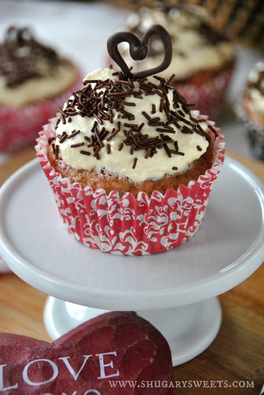 Chocolate Cupcakes with Cool Whip Frosting