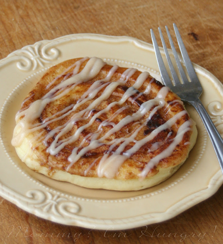 Cinnamon Roll Pancakes