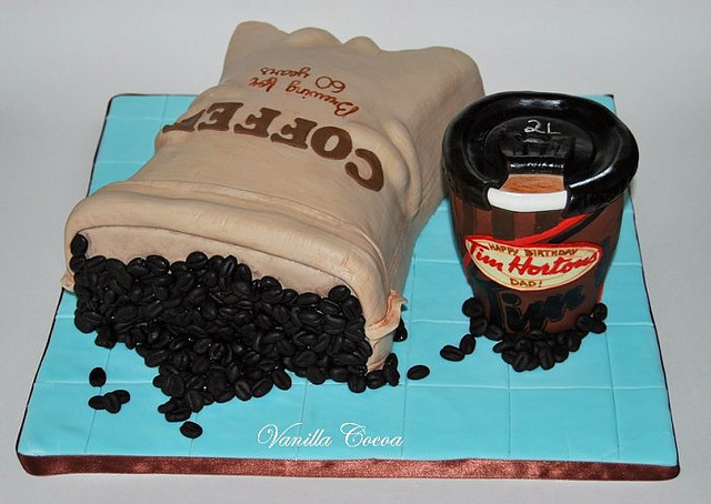 Coffee Birthday Cake