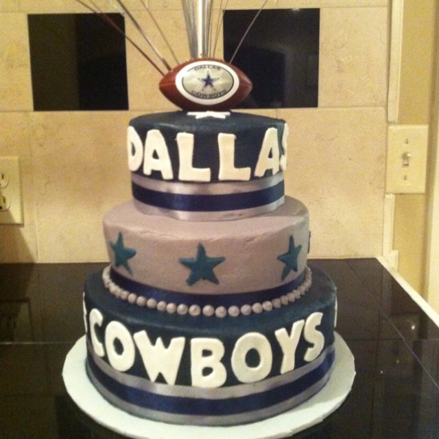 Dallas Cowboys Birthday Cake