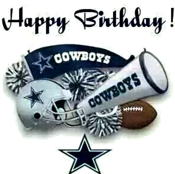 Dallas Cowboys Happy Birthday