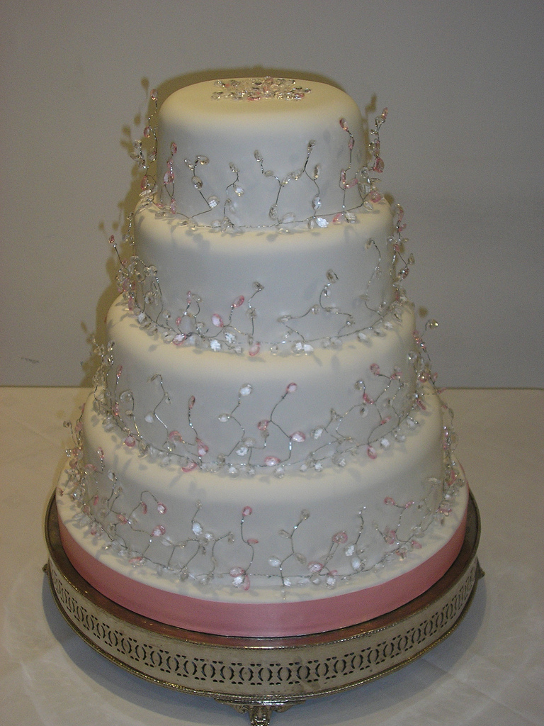 Diamond Wedding Cake