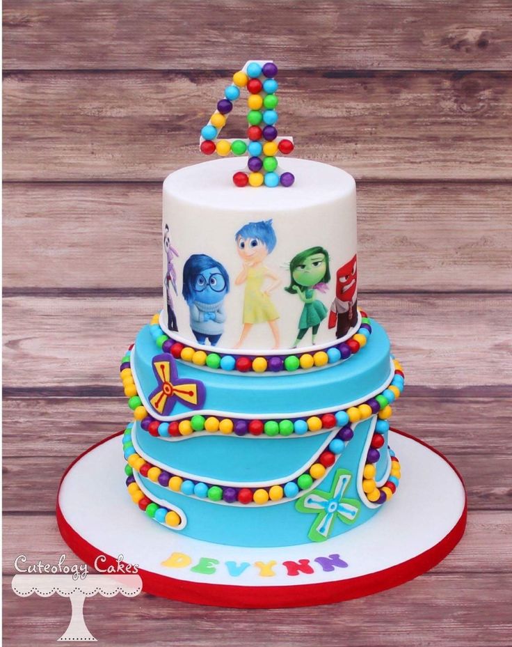 Disney Birthday Cake