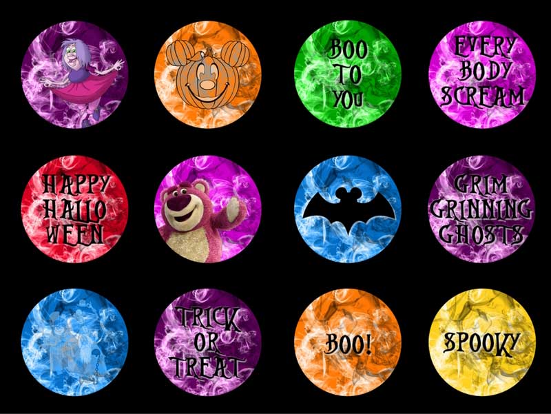 Disney Villains Cupcake Toppers Free Printables