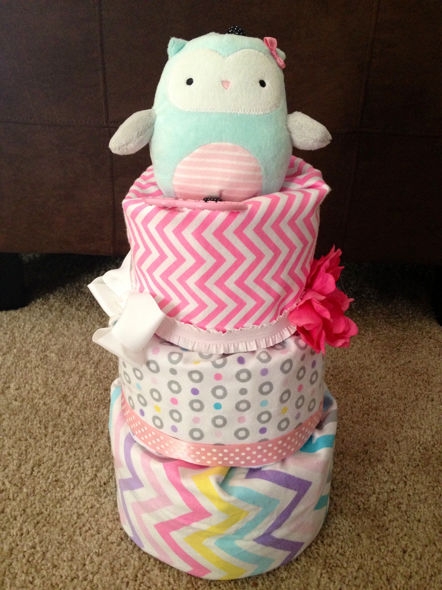 DIY Diaper Cake