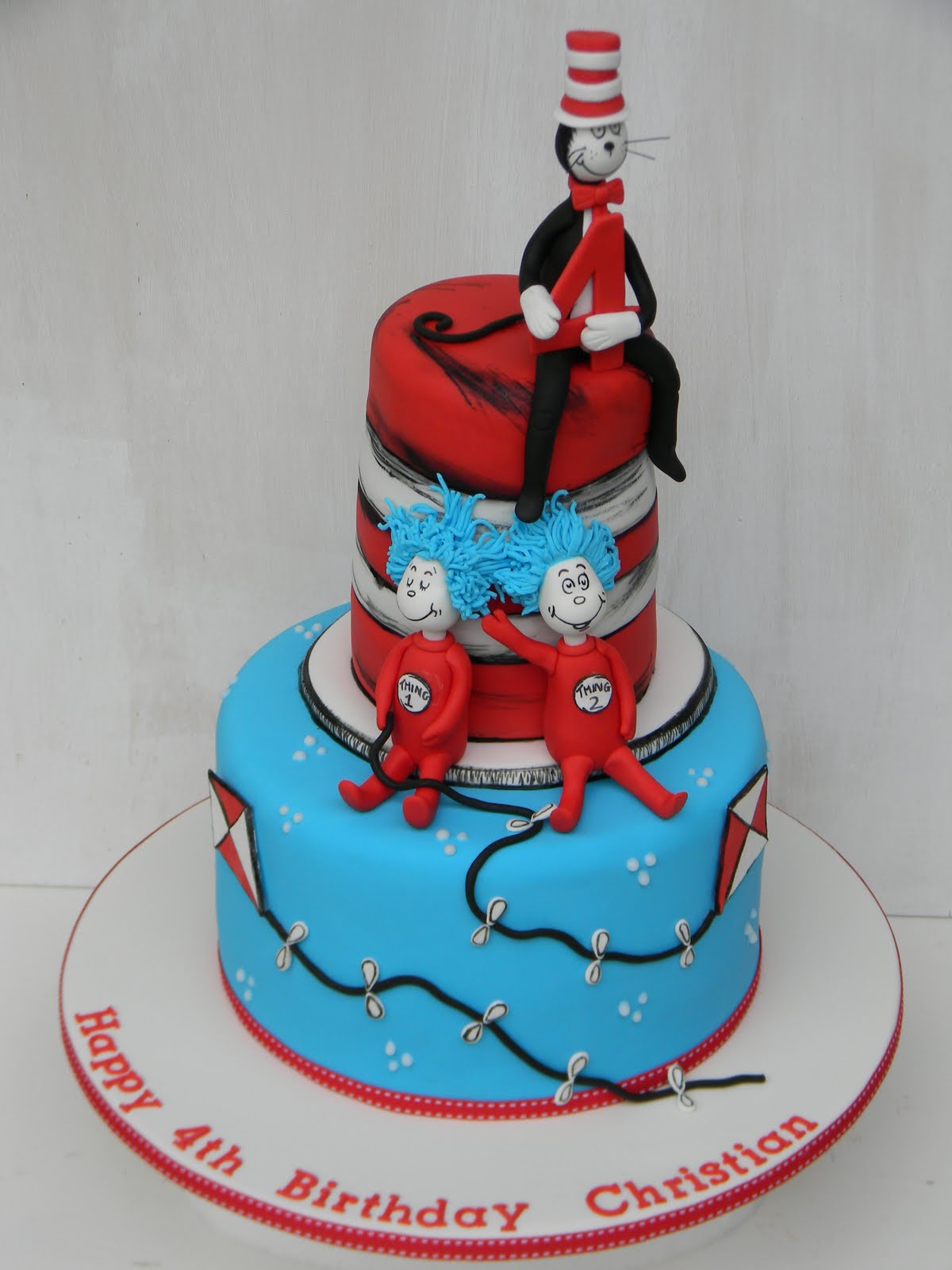 11 Photos of Dr. Seuss Cat In The Hat Birthday Cakes