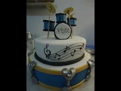 Drum Birthday Cake