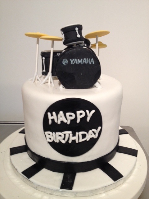 Drum Set Cake