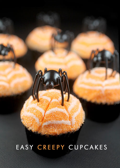 Easy Halloween Cupcakes