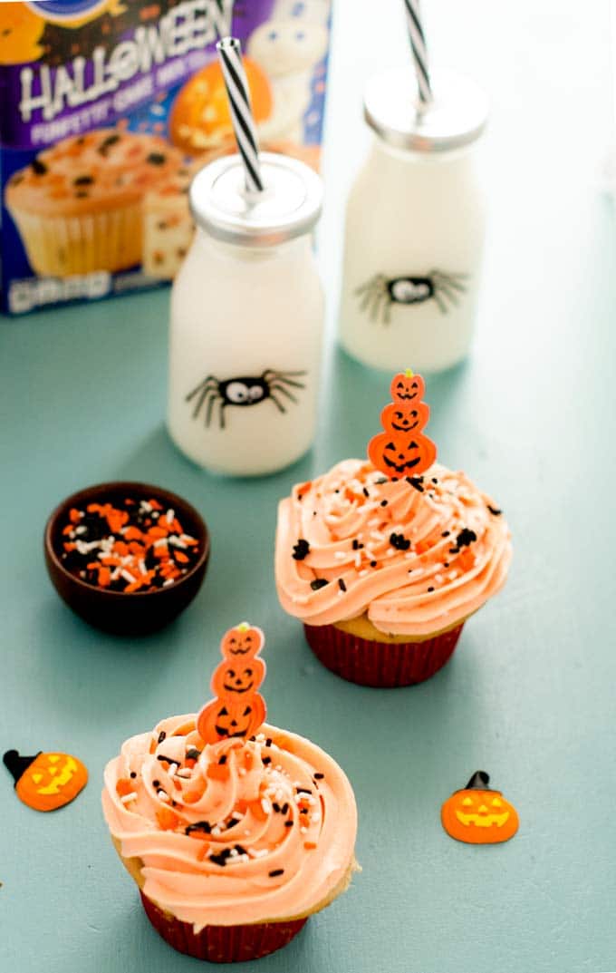 Easy Halloween Cupcakes