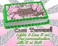 Edible Camo Sugar Sheets for Cakes