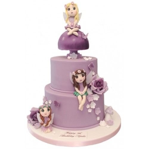 Fairy Birthday Cake