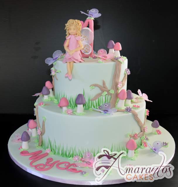 Fairy Birthday Cake