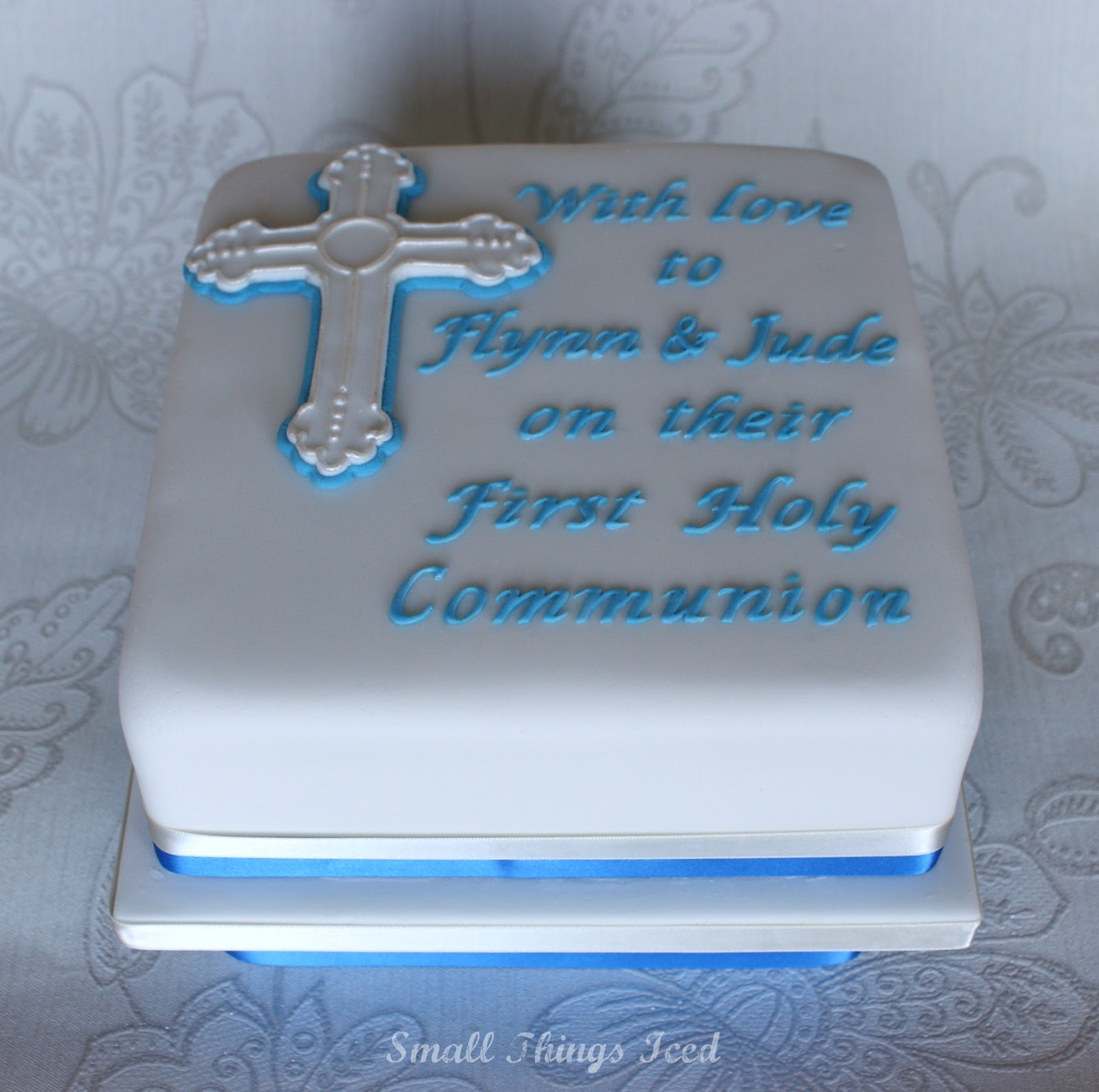 11 Photos of First Holy Communion Cakes For Small