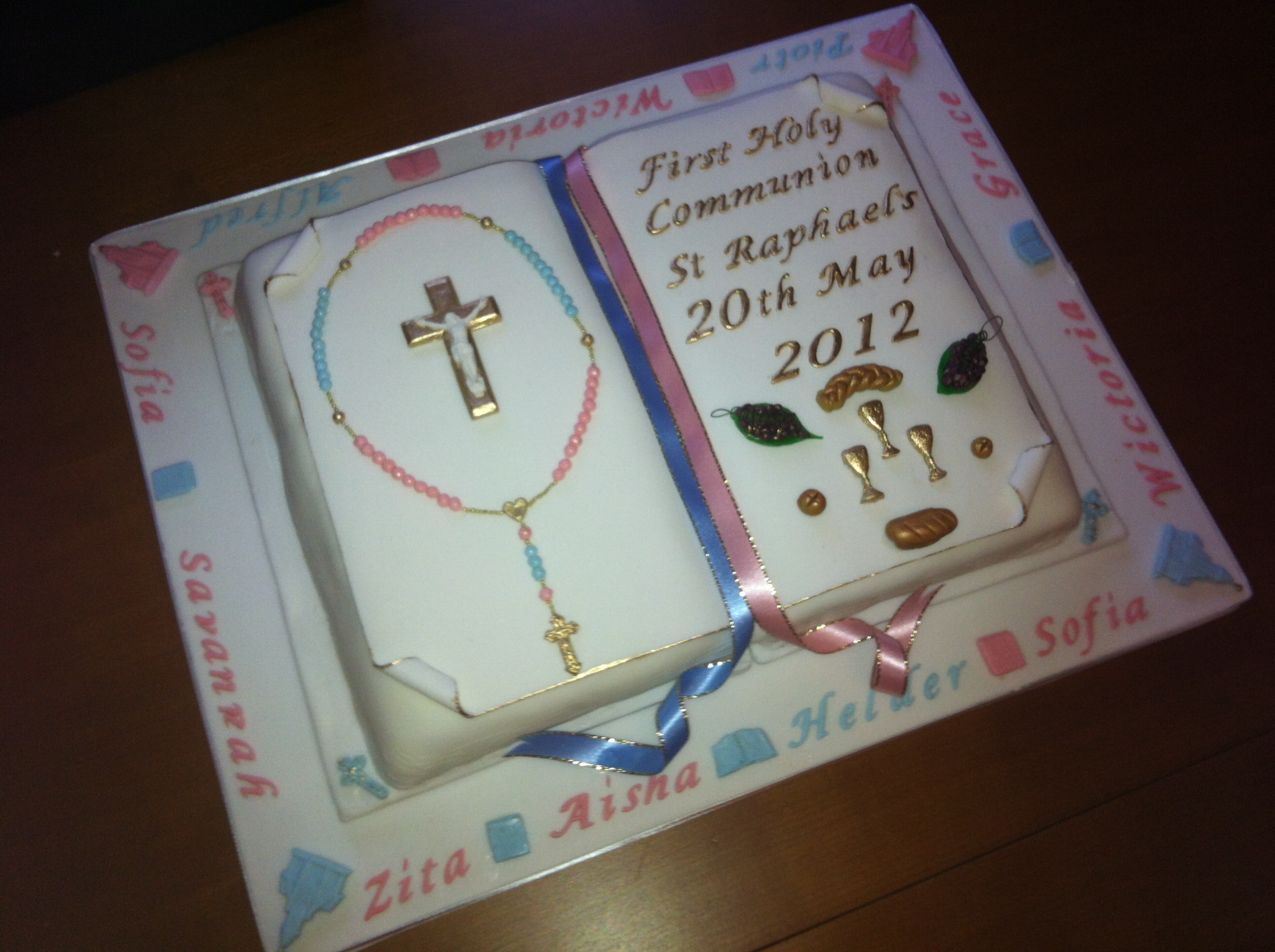 First Holy Communion Cake