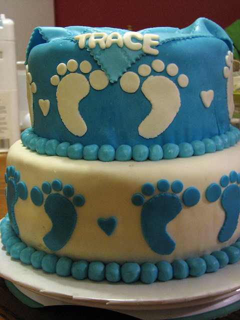 Footprint Cake