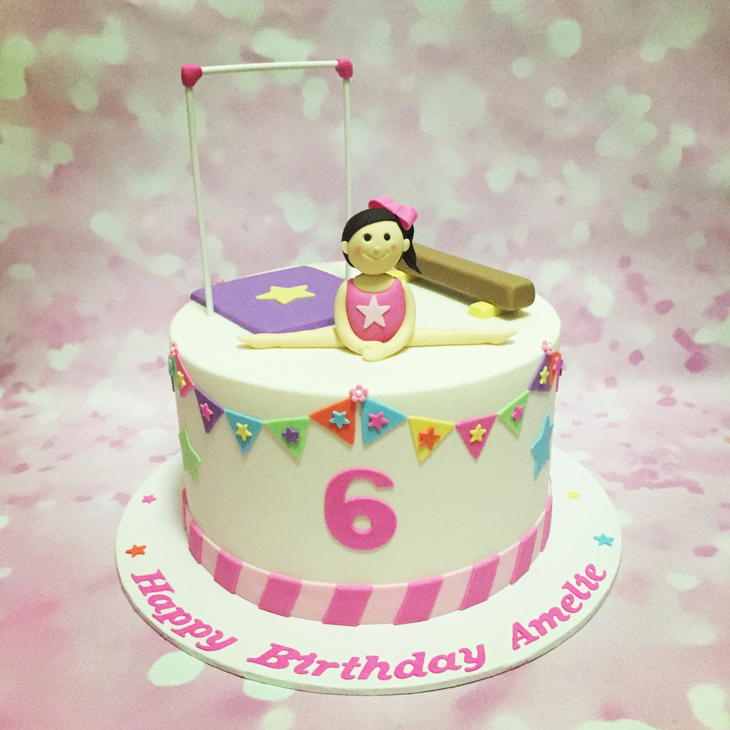 Gymnastics Birthday Cake Ideas