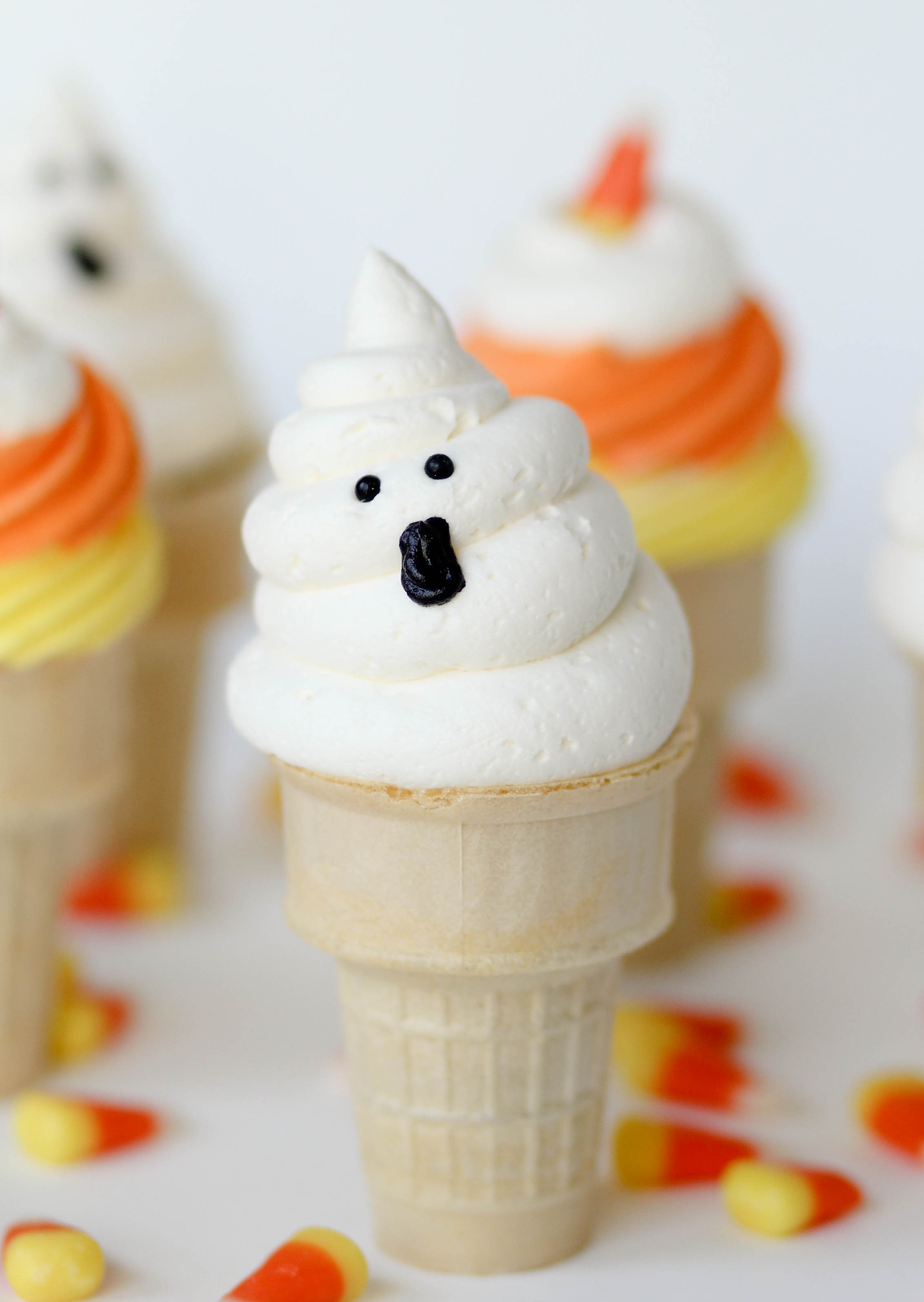 Halloween Cupcake Cones