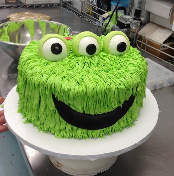 Halloween Monster Birthday Cake