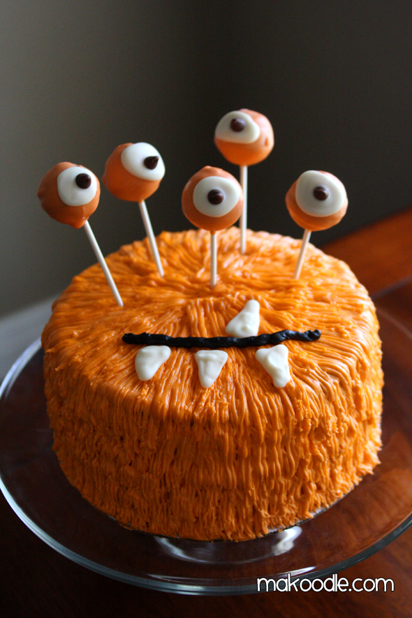 5 Photos of Spooky Monster Cakes