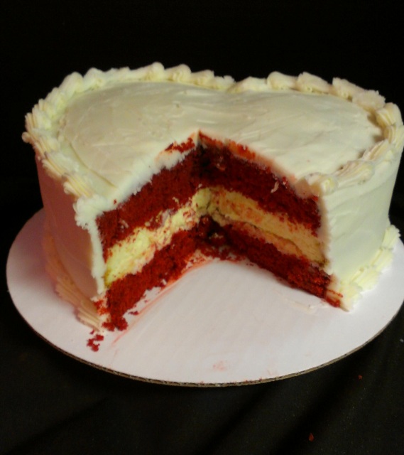 Heart Shaped Cheesecake Wedding Cake