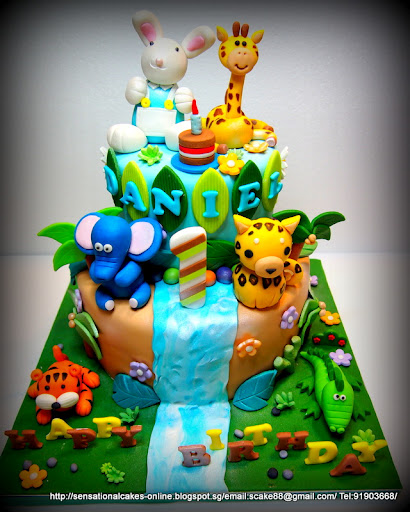 Jungle Safari Cake