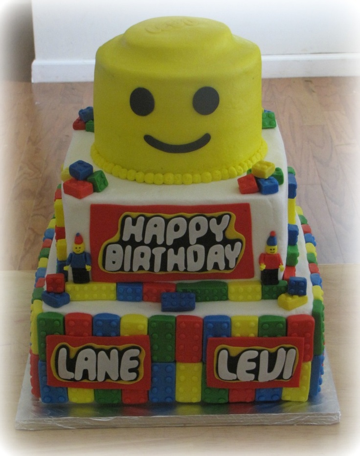 LEGO Sheet Cake Ideas