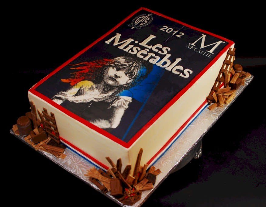 Les Miserables Themed Cake