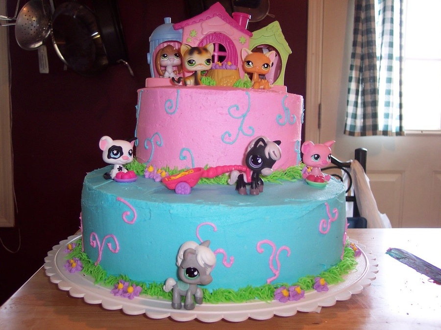 Littlest Pet Shop Birthday Cake Idea