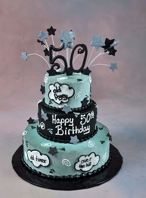 Man 50th Birthday Cake Ideas